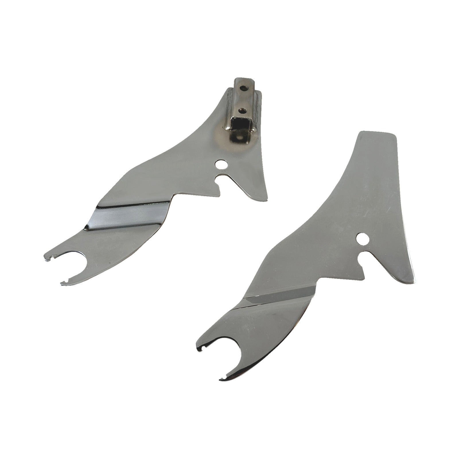 DRAG SPECIALTIES - QUICK RELEASE SIDE PLATES - CHROME