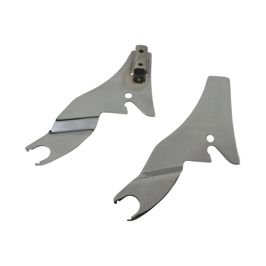 DRAG SPECIALTIES - QUICK RELEASE SIDE PLATES - CHROME