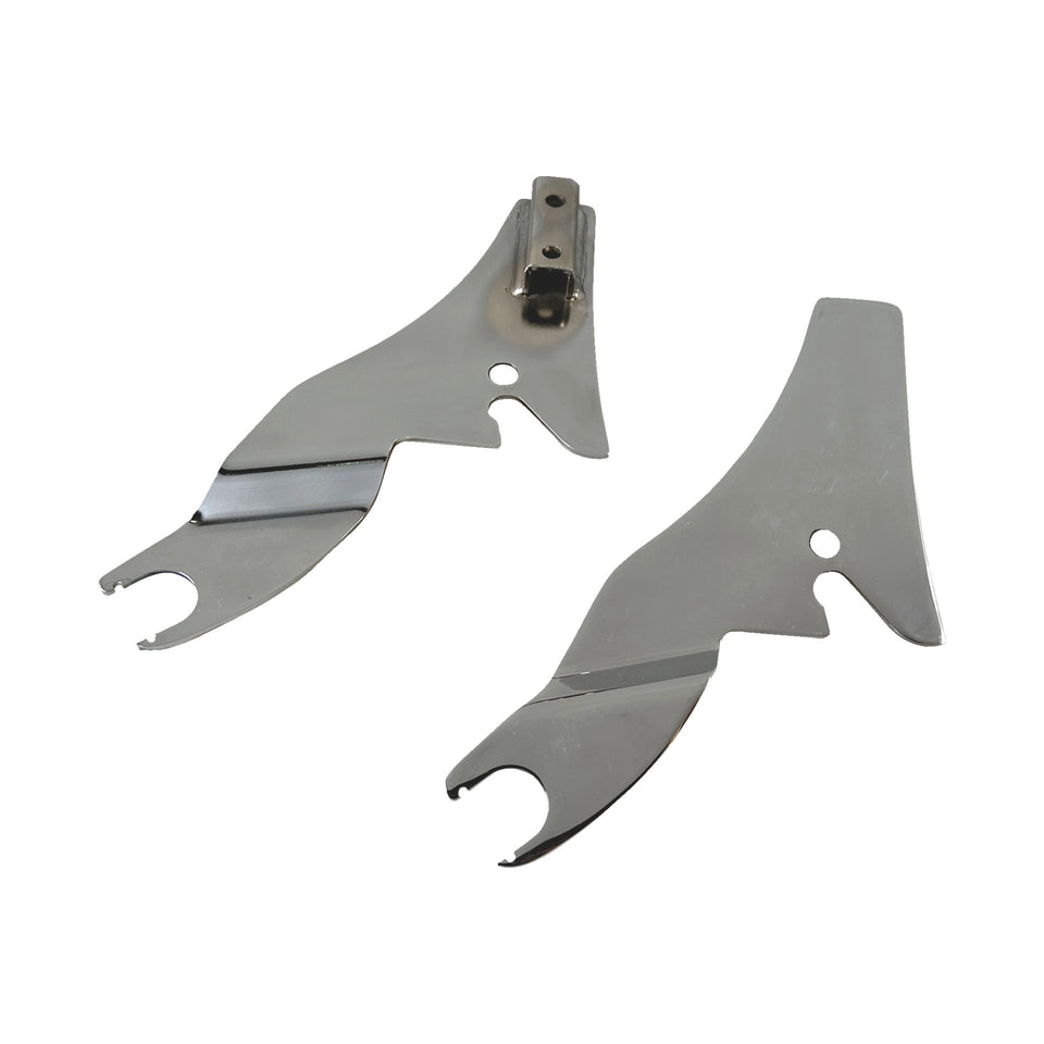DRAG SPECIALTIES - QUICK RELEASE SIDE PLATES - CHROME