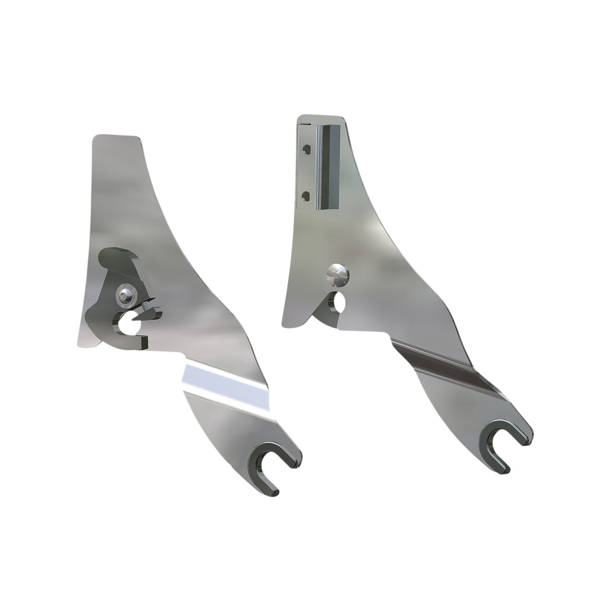 DRAG SPECIALTIES - QUICK RELEASE SIDE PLATES - BLACK