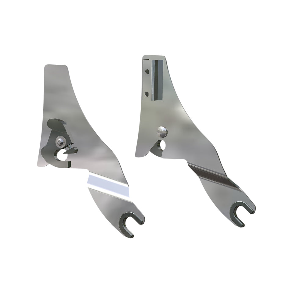 DRAG SPECIALTIES - QUICK RELEASE SIDE PLATES - BLACK