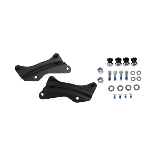 DRAG SPECIALTIES - BACKREST DOCKING KIT - BLACK