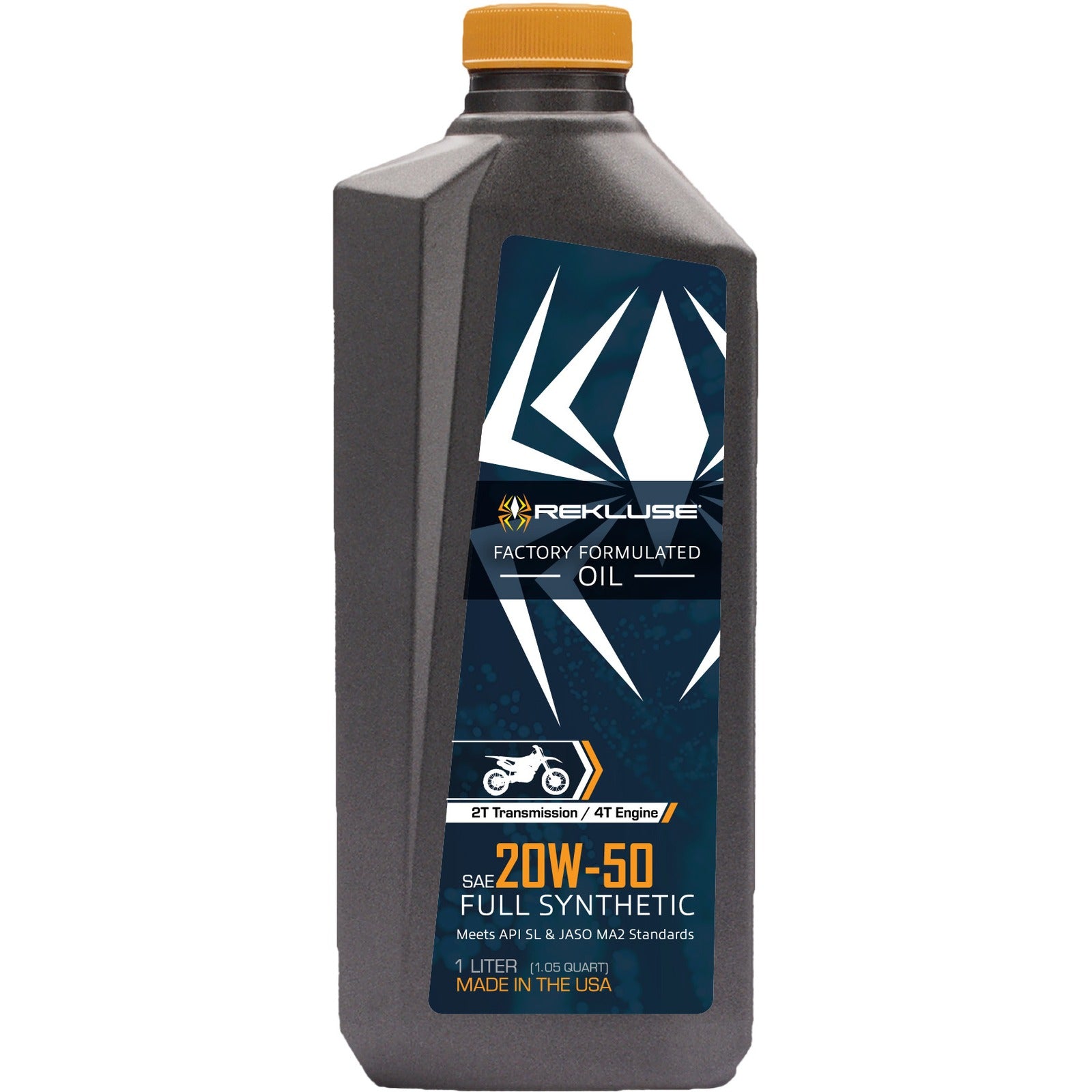 REKLUSE - TRANSMISSION OIL - FULL SYN 4T ENG/ 2T TRANS OIL 20W50 1L