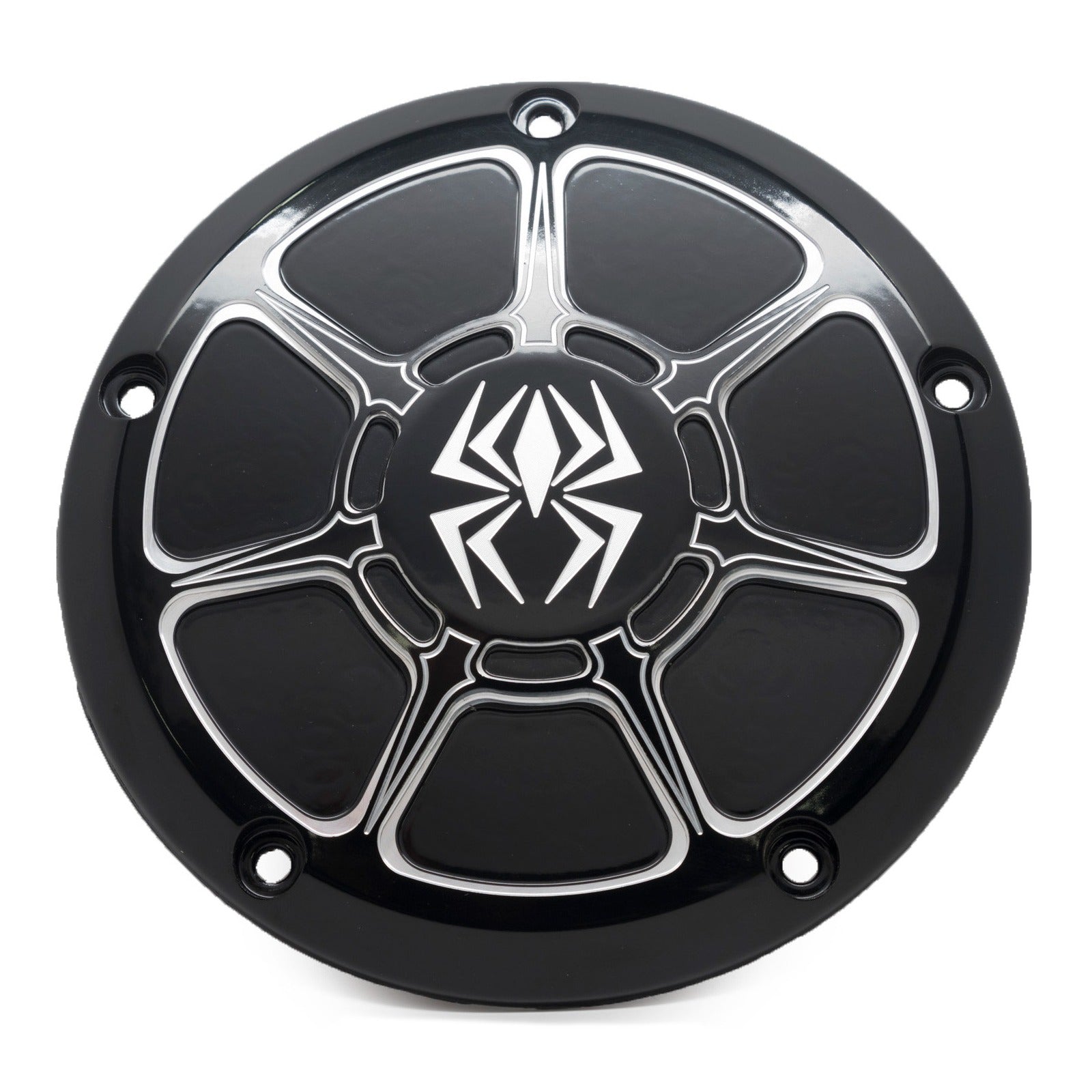 REKLUSE - DERBY COVER BLACK GLOSS BIG TWIN 99-17 EX LOW PROFILE