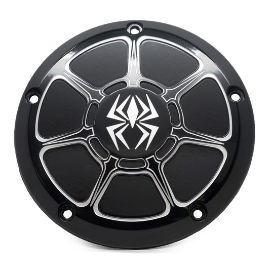 REKLUSE - DERBY COVER BLACK GLOSS FLH/FLT 16-UP W/LOW PROFILE