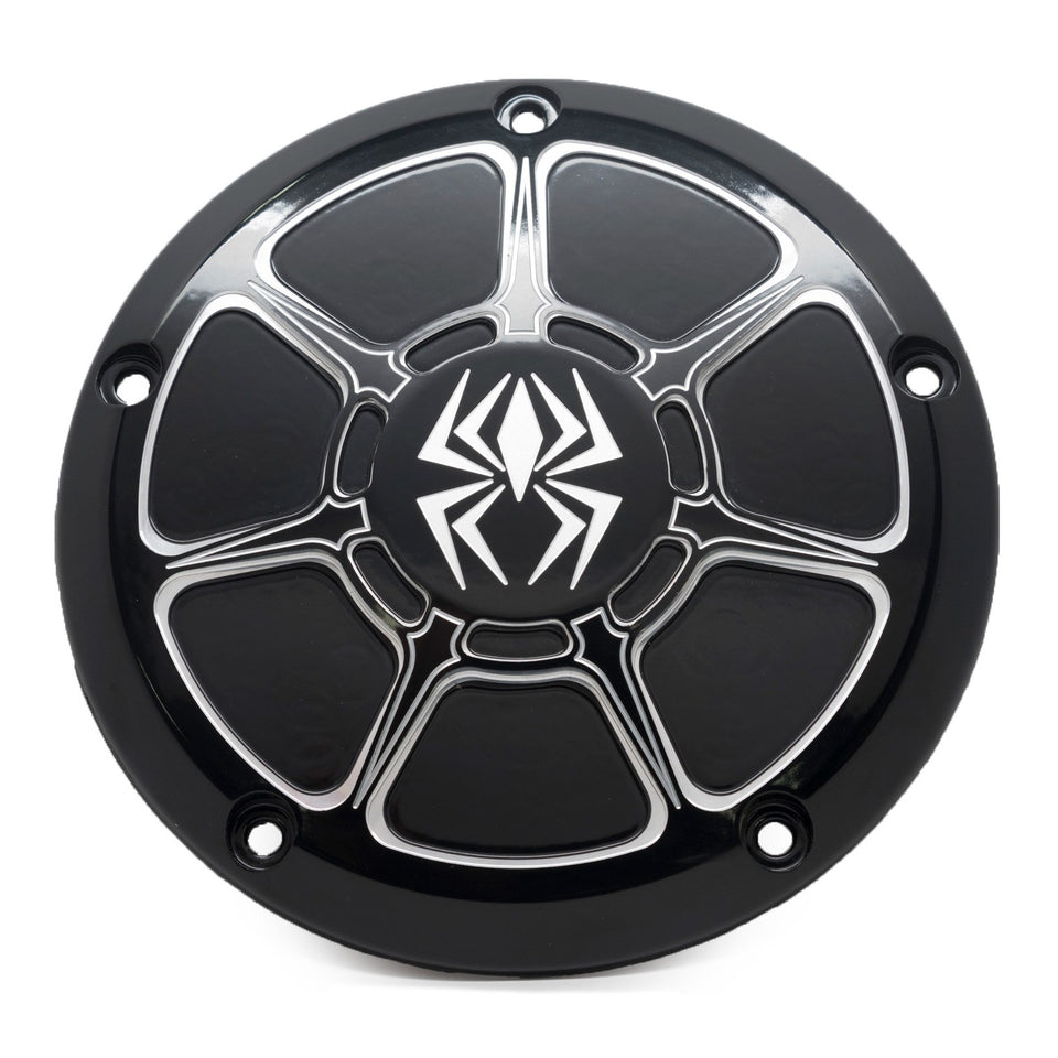 REKLUSE - DERBY COVER BLACK GLOSS FLH/FLT 16-UP W/LOW PROFILE