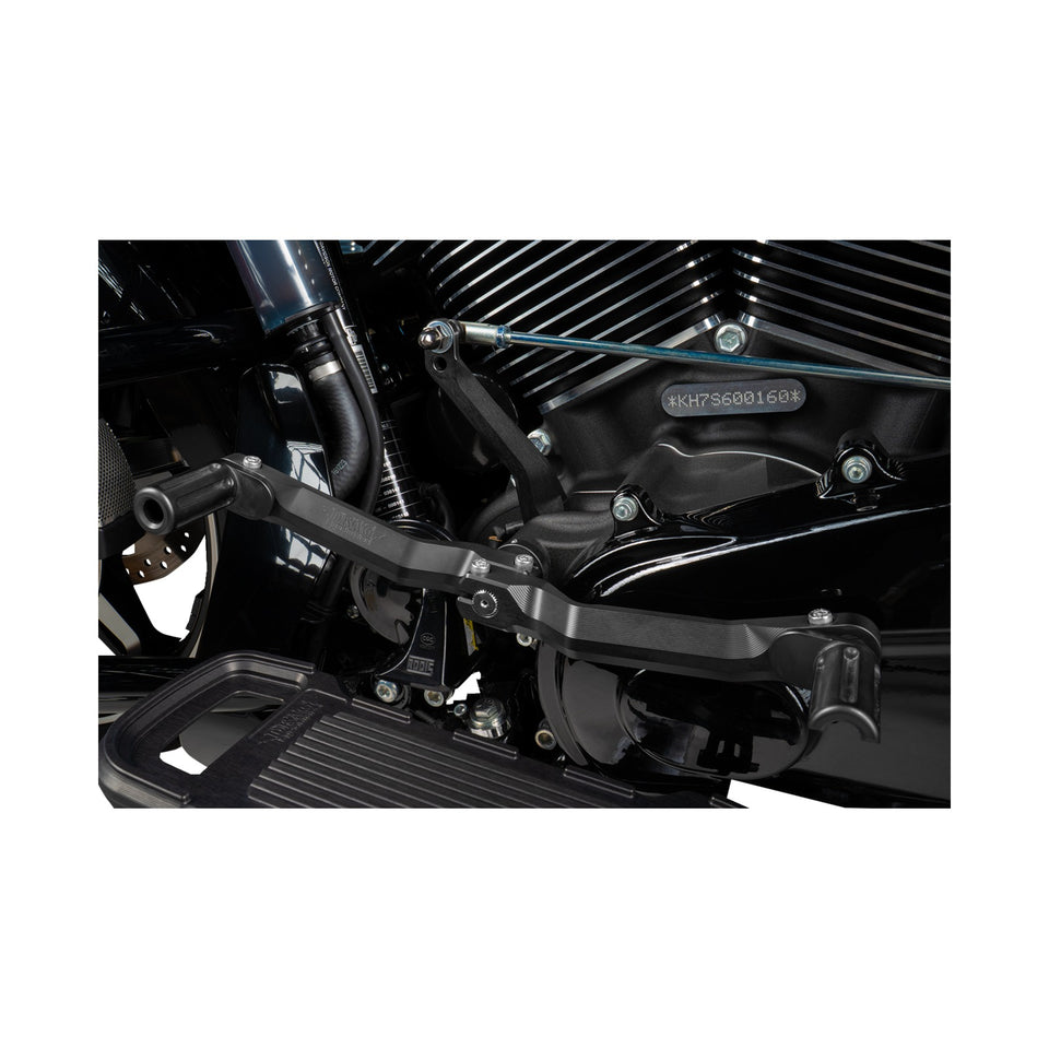 DRAG SPECIALTIES - HEEL/TOE SHIFTER DESIGNED BY GILLES - ADJUSTABLE - BLACK