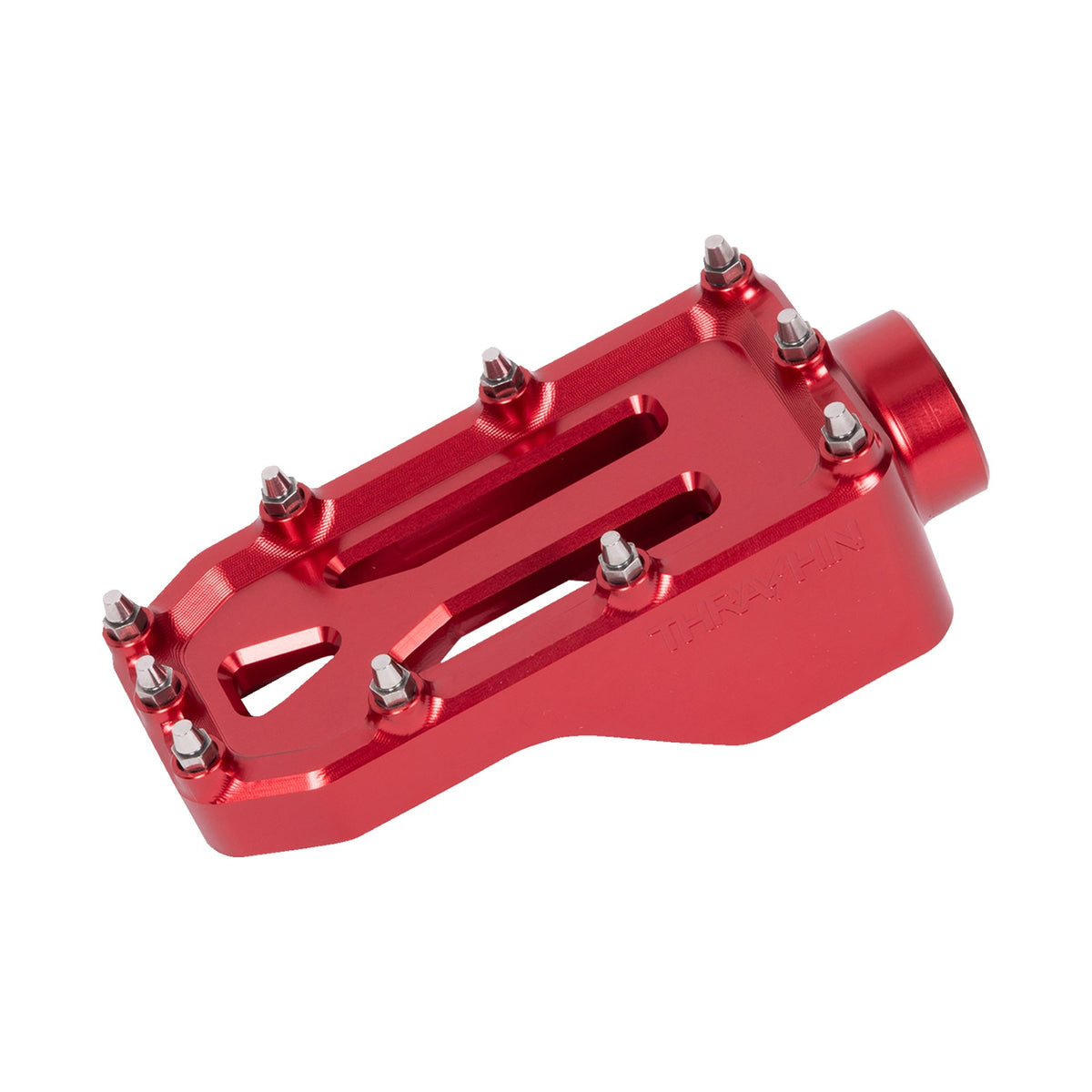 THRASHIN SUPPLY CO. - AGGRESSOR BRAKE PEDAL - RED - TOURING