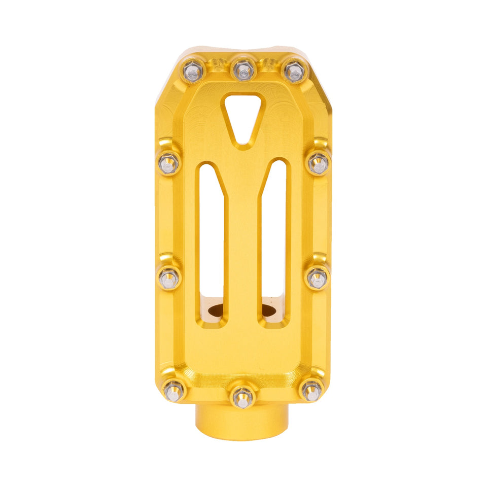 THRASHIN SUPPLY CO. - AGGRESSOR BRAKE PEDAL - GOLD - TOURING