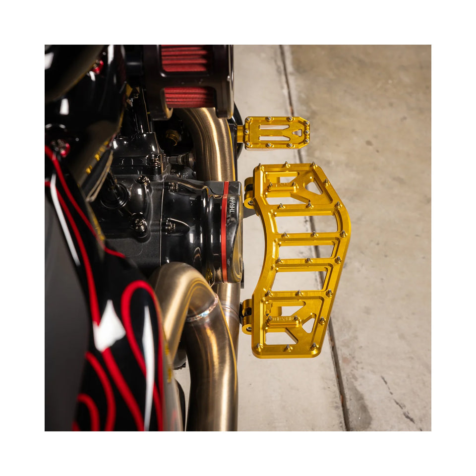 THRASHIN SUPPLY CO. - AGGRESSOR BRAKE PEDAL - GOLD - TOURING