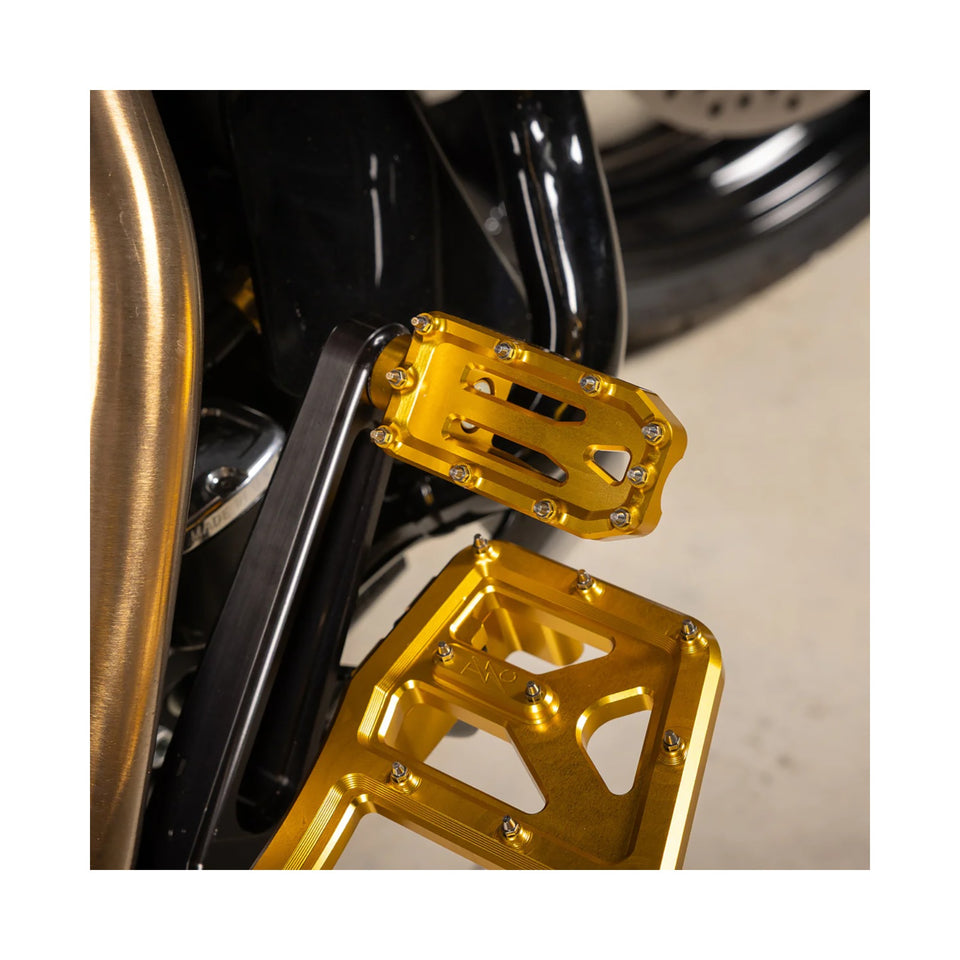 THRASHIN SUPPLY CO. - AGGRESSOR BRAKE PEDAL - GOLD - TOURING