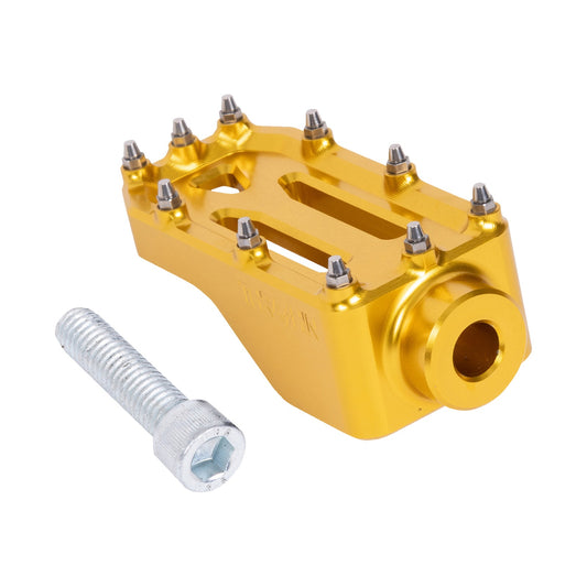 THRASHIN SUPPLY CO. - AGGRESSOR BRAKE PEDAL - GOLD - TOURING