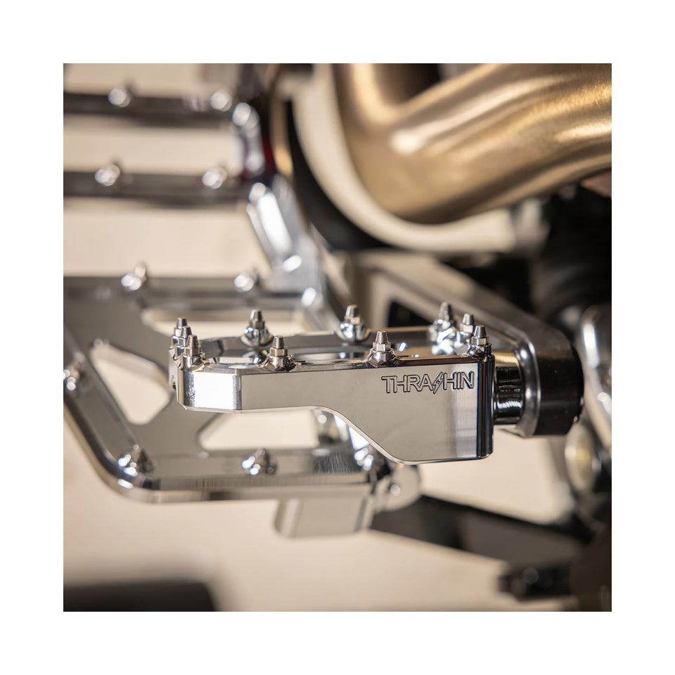 THRASHIN SUPPLY CO. - AGGRESSOR BRAKE PEDAL - CHROME - TOURING