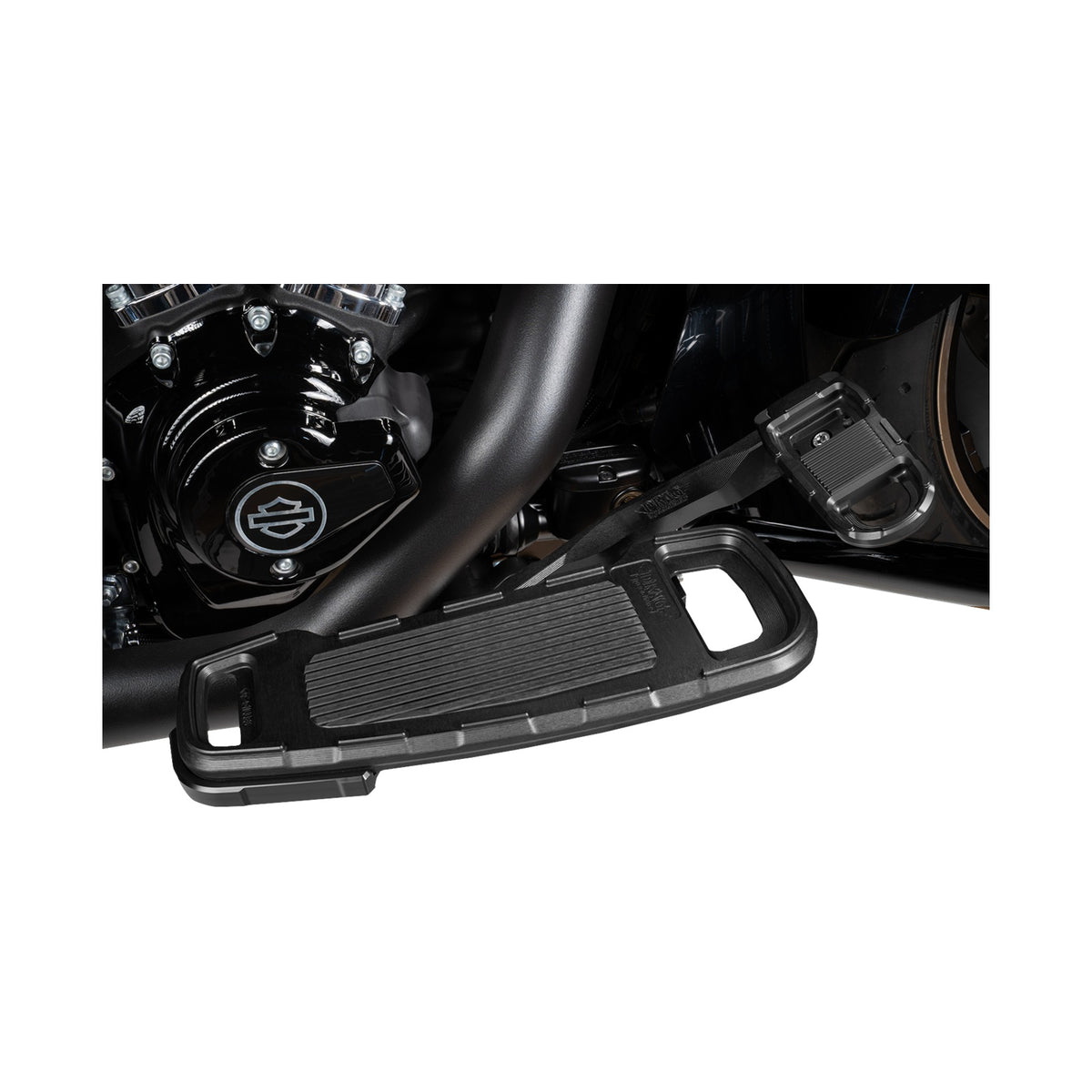 DRAG SPECIALTIES - BRAKE PEDAL DESIGNED BY GILLES - ADJUSTABLE - BLACK