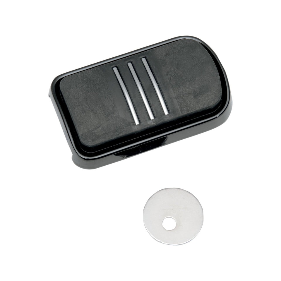 DRAG SPECIALTIES - SWEEPER BRAKE PEDAL - BLACK - FL