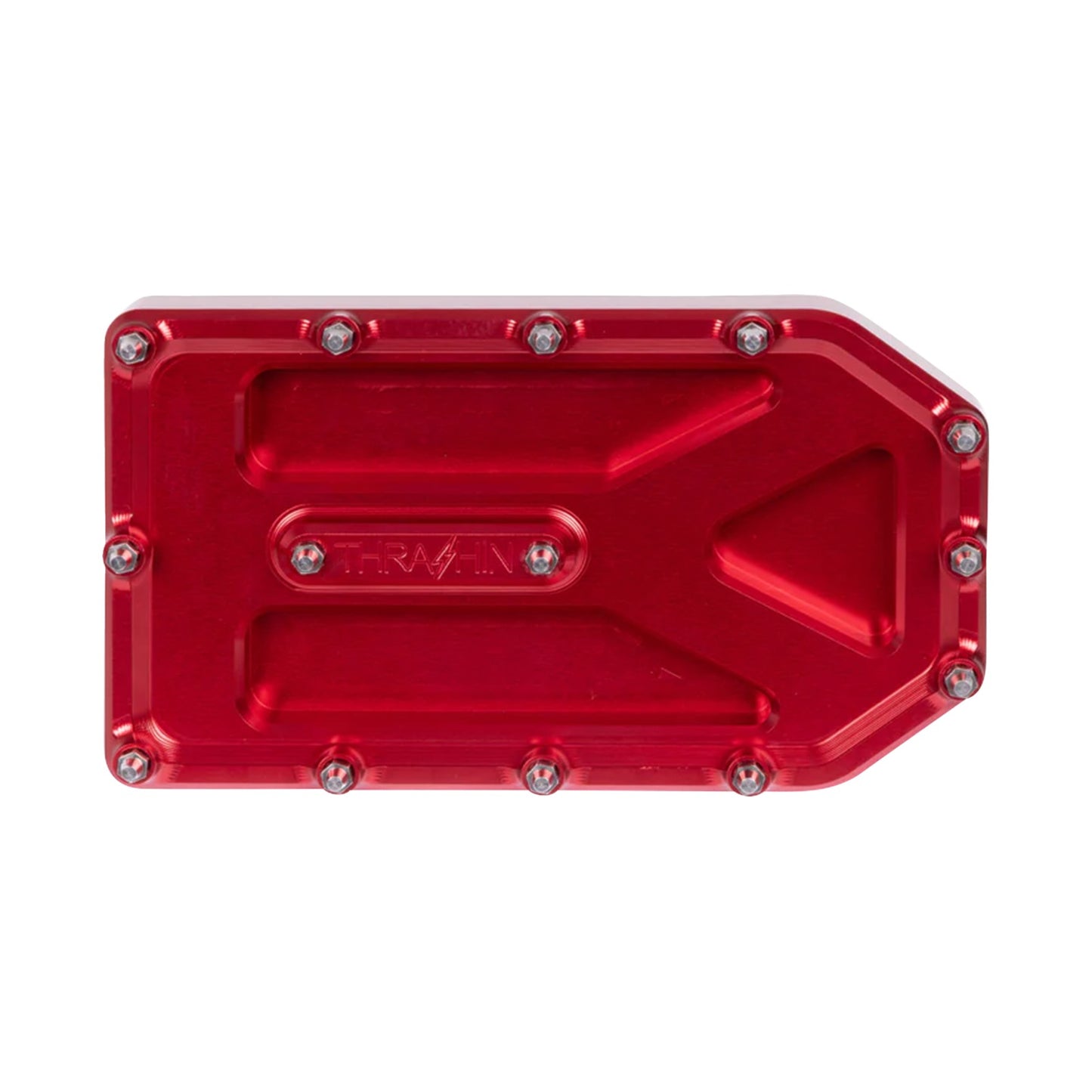 THRASHIN SUPPLY CO. - AGGRESSOR BRAKE PEDAL PAD - RED - TOURING