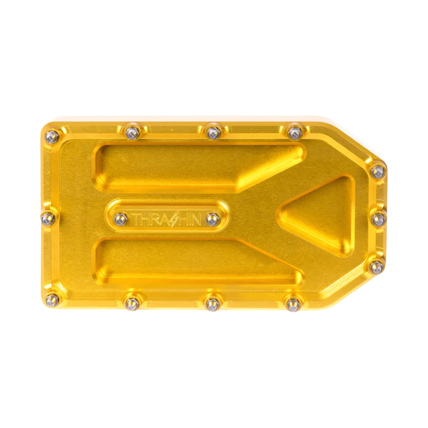 THRASHIN SUPPLY CO. - AGGRESSOR BRAKE PEDAL PAD - GOLD - TOURING