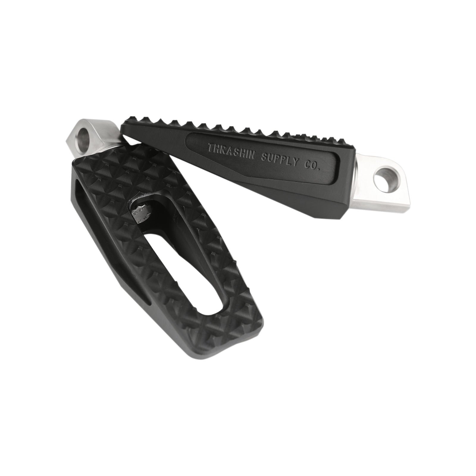 THRASHIN SUPPLY CO. - FRONT/REAR P-54 SLIM FOOT PEGS - BLACK - 1.375"