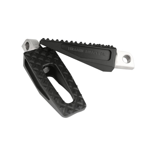 THRASHIN SUPPLY CO. - FRONT/REAR P-54 SLIM FOOT PEGS - BLACK - 1.375"
