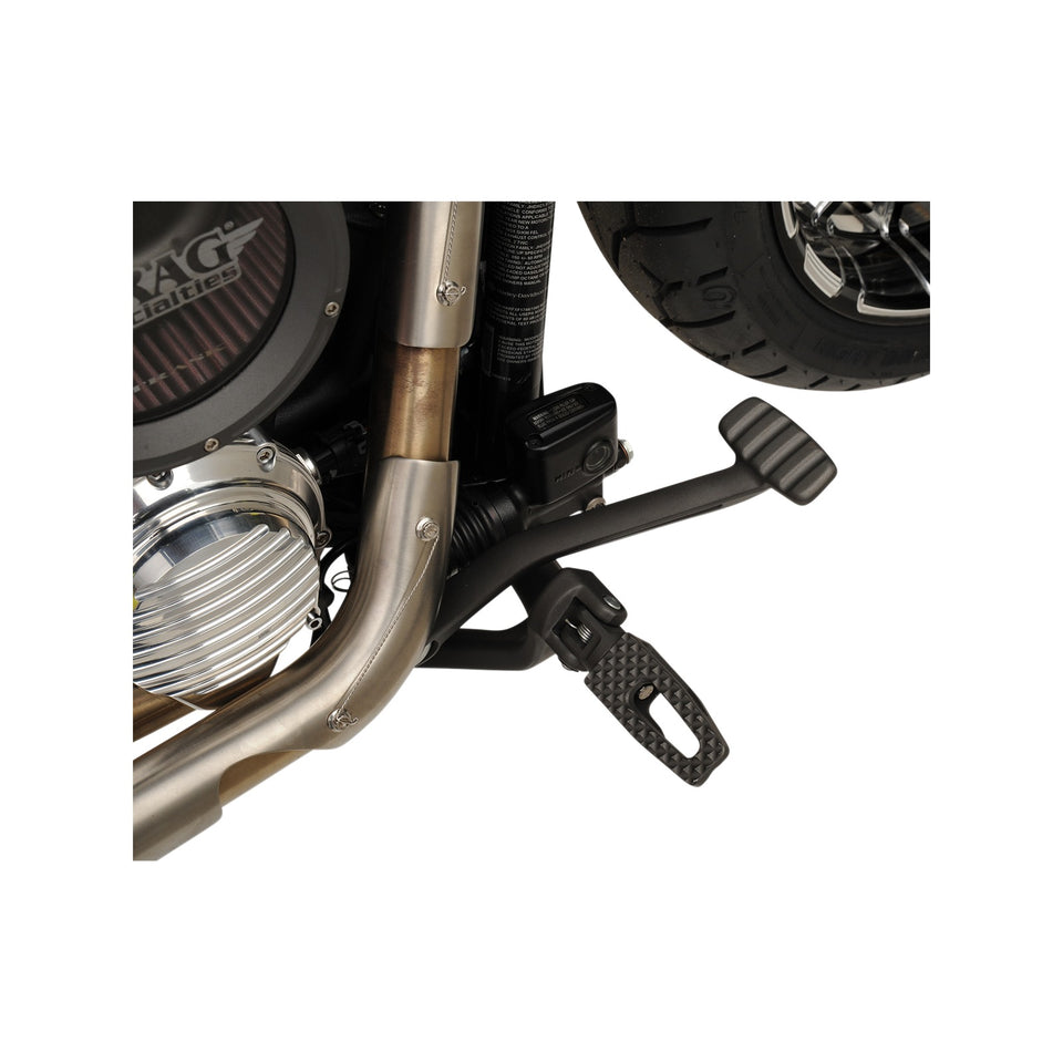 THRASHIN SUPPLY CO. - FRONT P-54 SLIM FOOT PEGS - BLACK