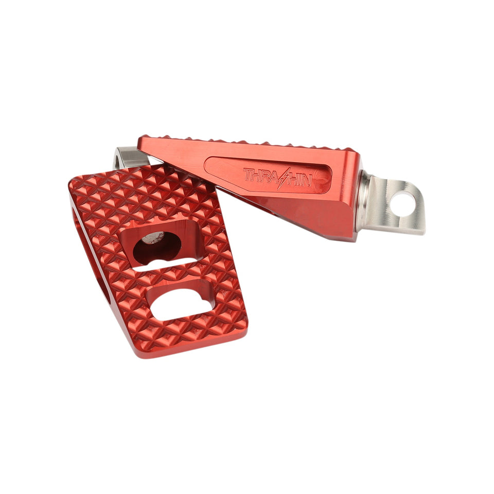 THRASHIN SUPPLY CO. - FRONT P-54 SLIM FOOT PEGS - BLACK