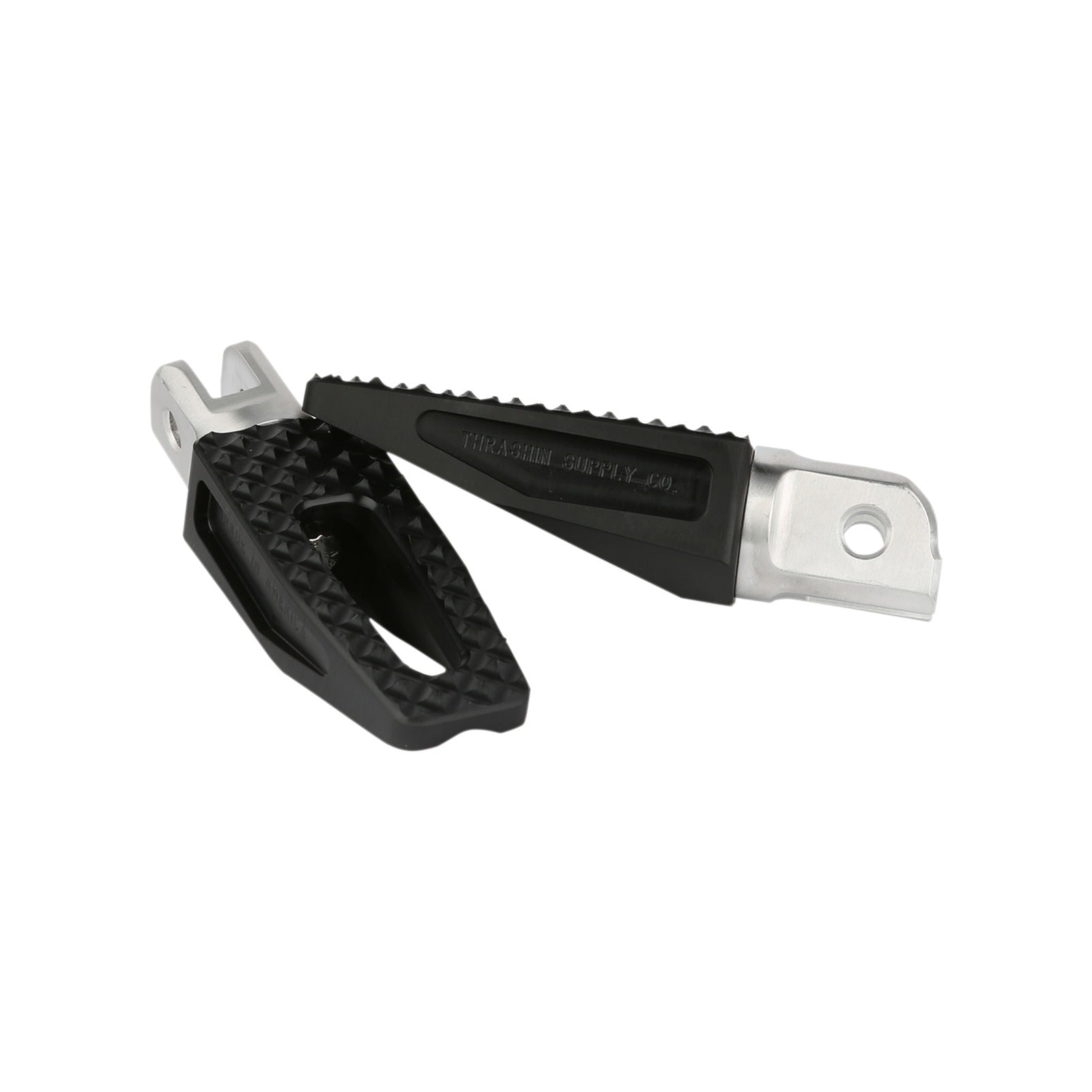 THRASHIN SUPPLY CO. - FRONT P-54 SLIM FOOT PEGS - BLACK