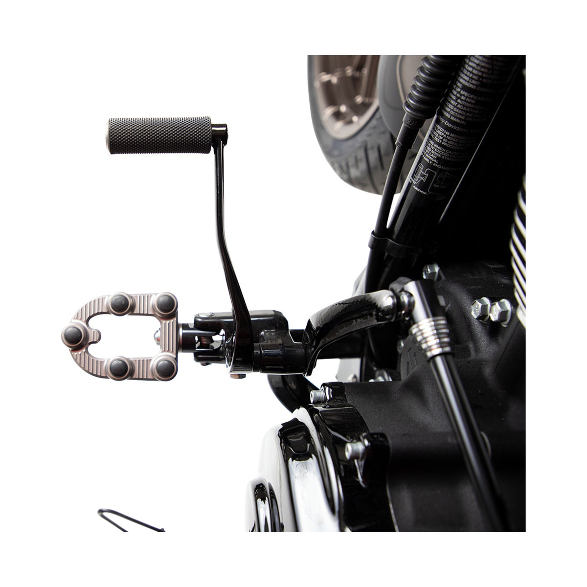 ARLEN NESS - DRIVER SPLINED PEG MOUNT - SOFTAIL