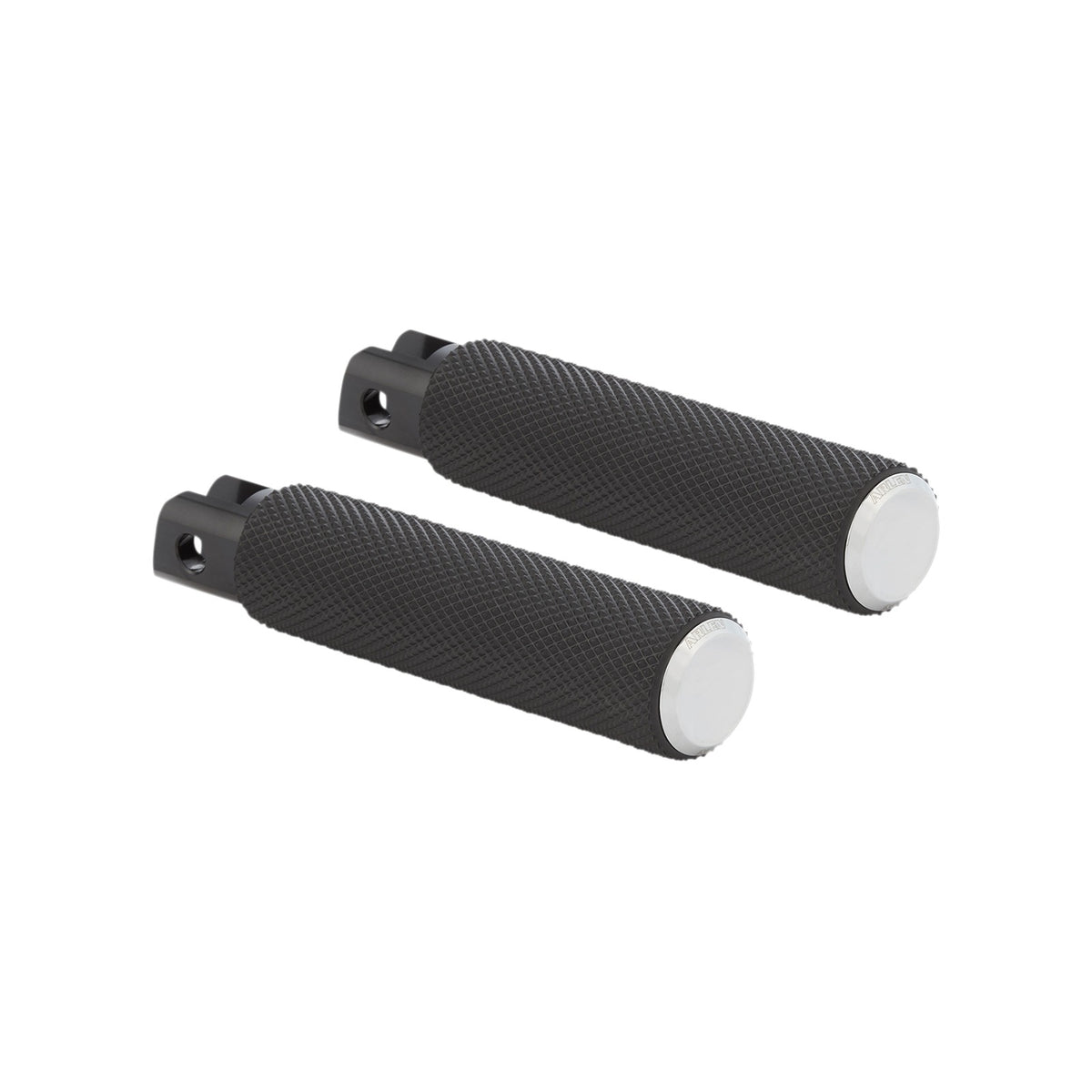 ARLEN NESS - KNURLED FOOT PEGS - CHROME - FX/FL '18-'25