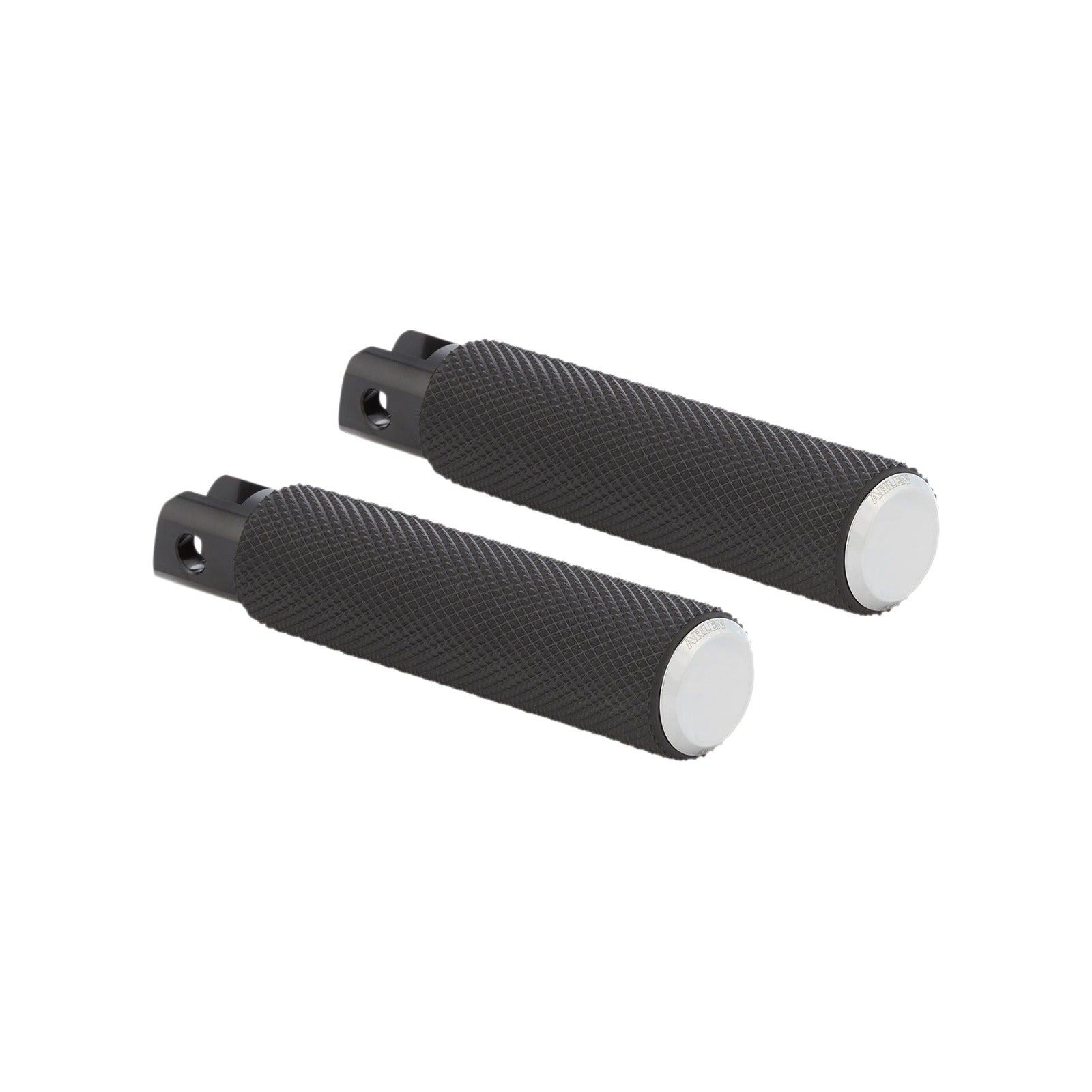 ARLEN NESS - KNURLED FOOT PEGS - CHROME - FX/FL '18-'25