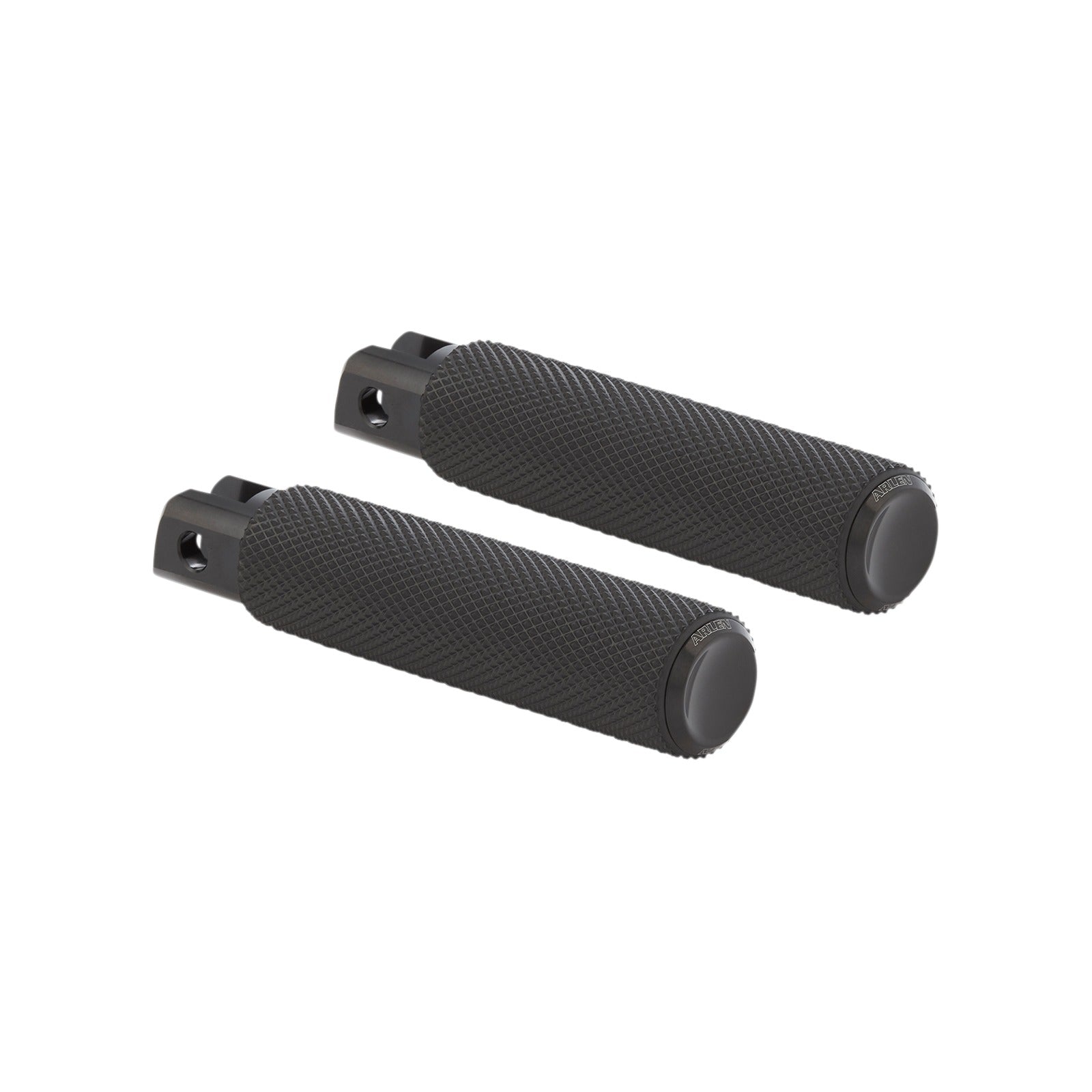 ARLEN NESS - PASSENGER KNURLED FOOT PEGS - BLACK - FX/FL '18-'25