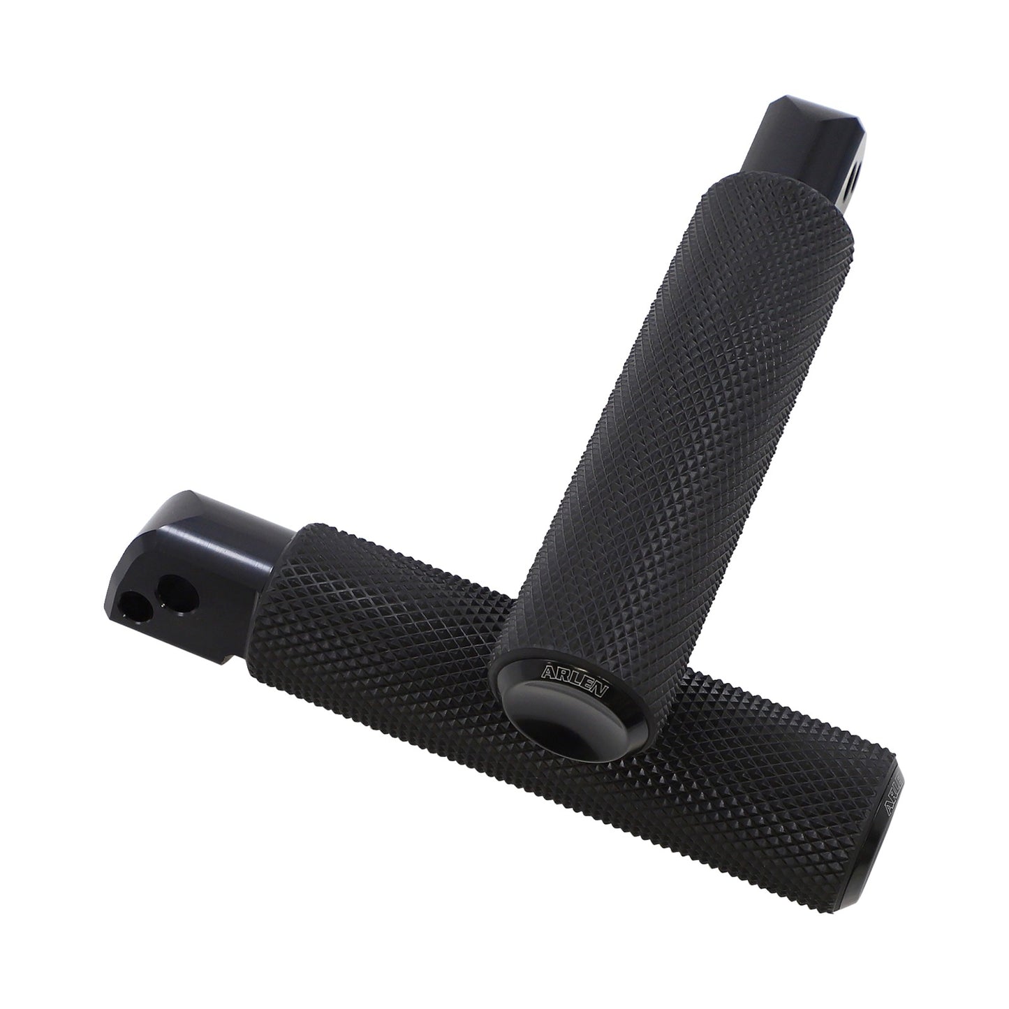 ARLEN NESS - PASSENGER KNURLED FOOT PEGS - BLACK - FL/FX '18-'25