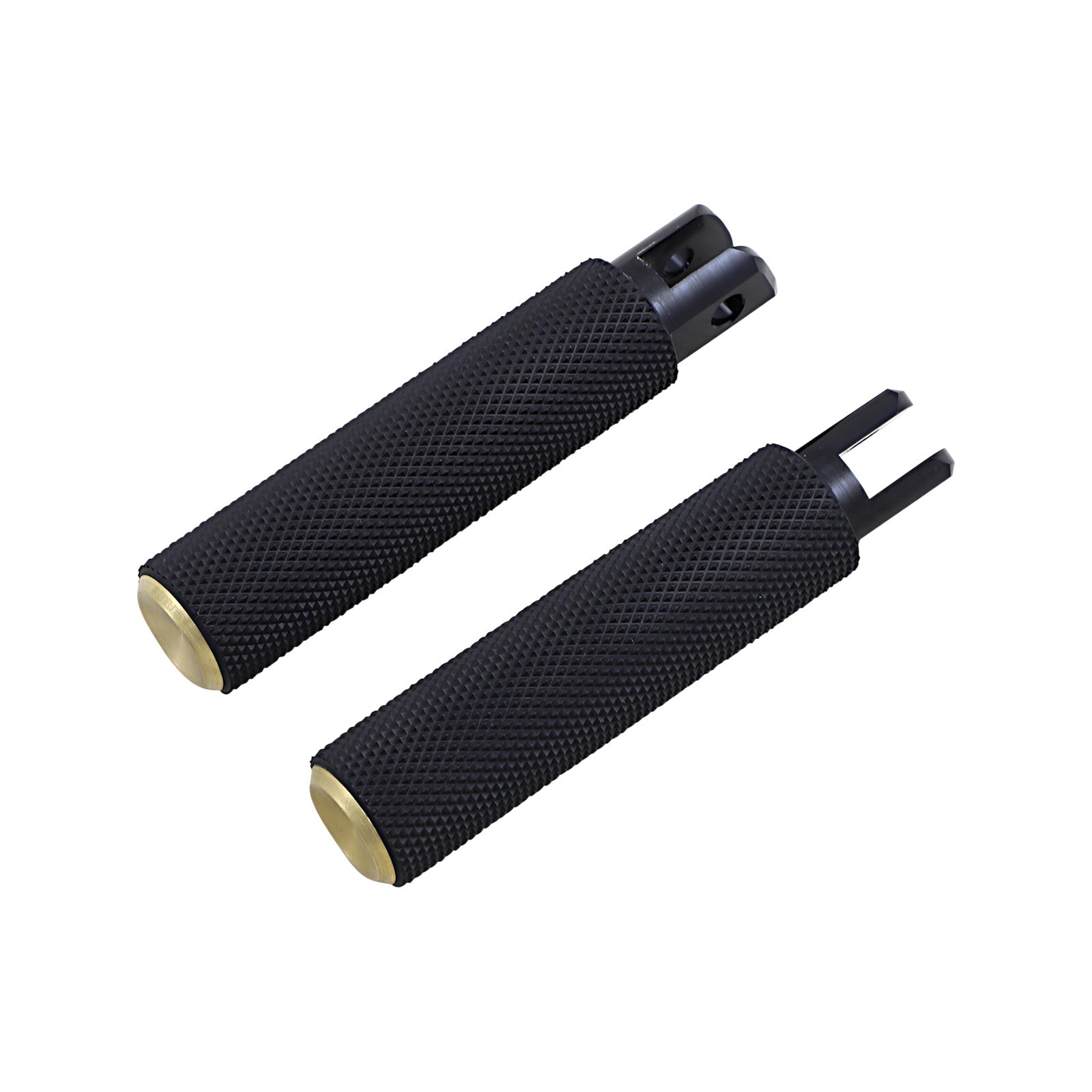 ARLEN NESS - PASSENGER KNURLED FOOT PEGS - BRASS - FL/FX '18-'25