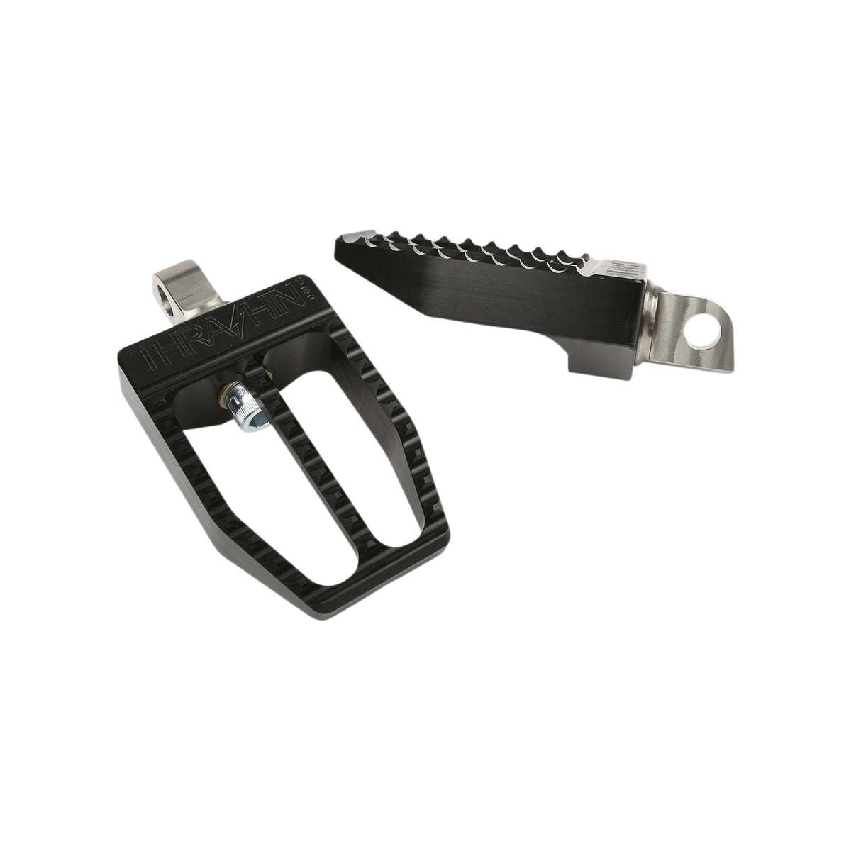 THRASHIN SUPPLY CO. - REAR MILITANT FOOT PEGS - BLACK - SOFTAIL