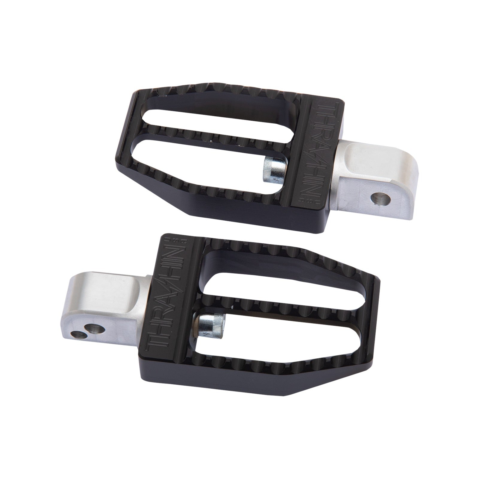 THRASHIN SUPPLY CO. - REAR MILITANT FOOT PEGS - BLACK - SOFTAIL