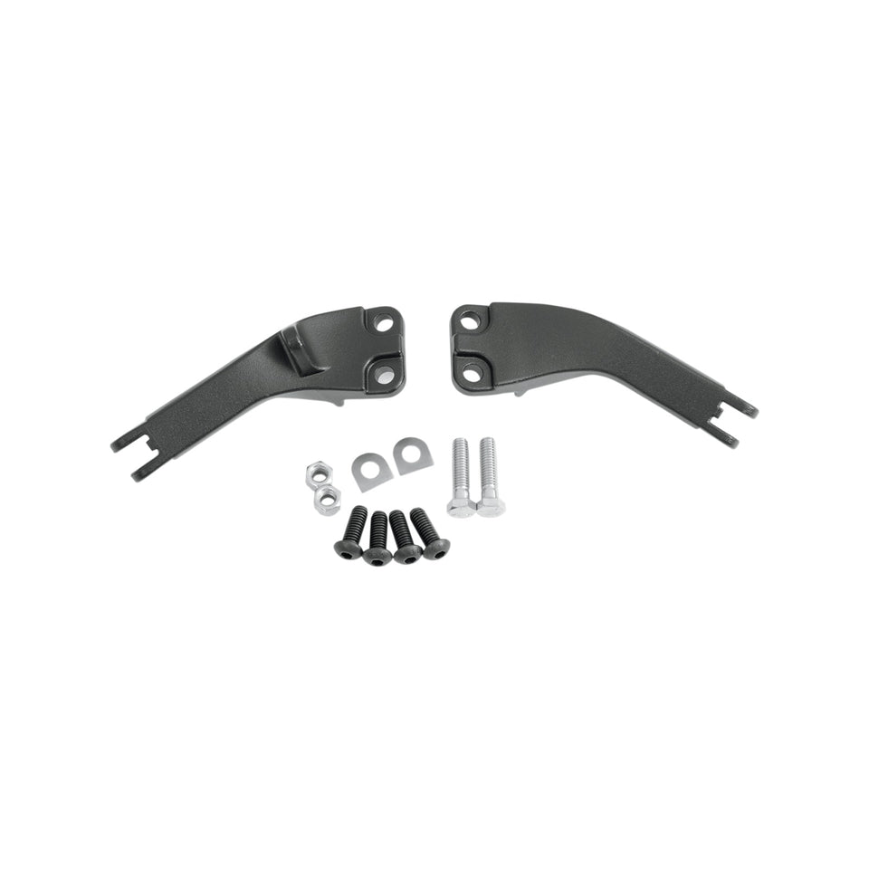 DRAG SPECIALTIES - PASSENGER PEG MOUNT - FOOT PEG SUPPORTS - CHROME - FXD
