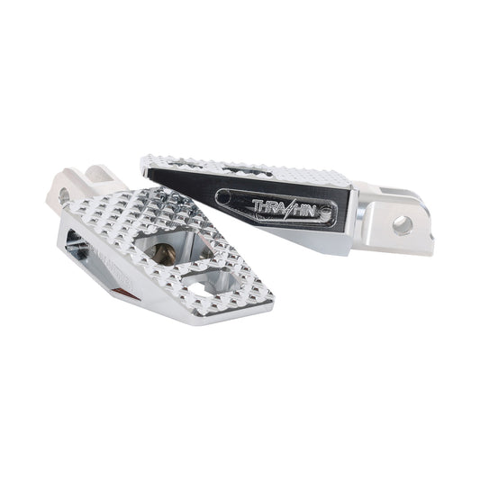 THRASHIN SUPPLY CO. - P-54 FOOT PEGS - FRONT - CHROME