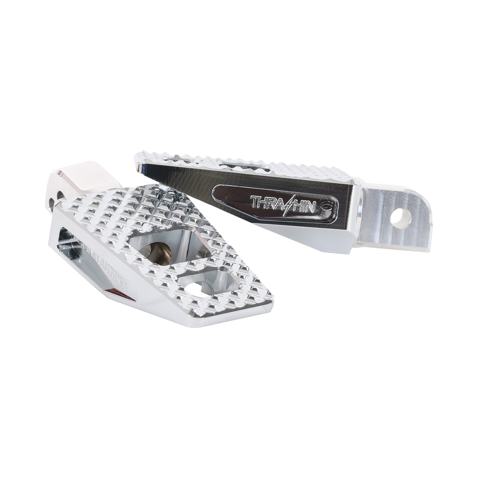 THRASHIN SUPPLY CO. - P-54 FOOT PEGS - REAR - CHROME