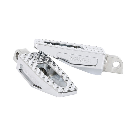THRASHIN SUPPLY CO. - SLIM P-54 FOOT PEGS - FRONT/REAR - CHROME