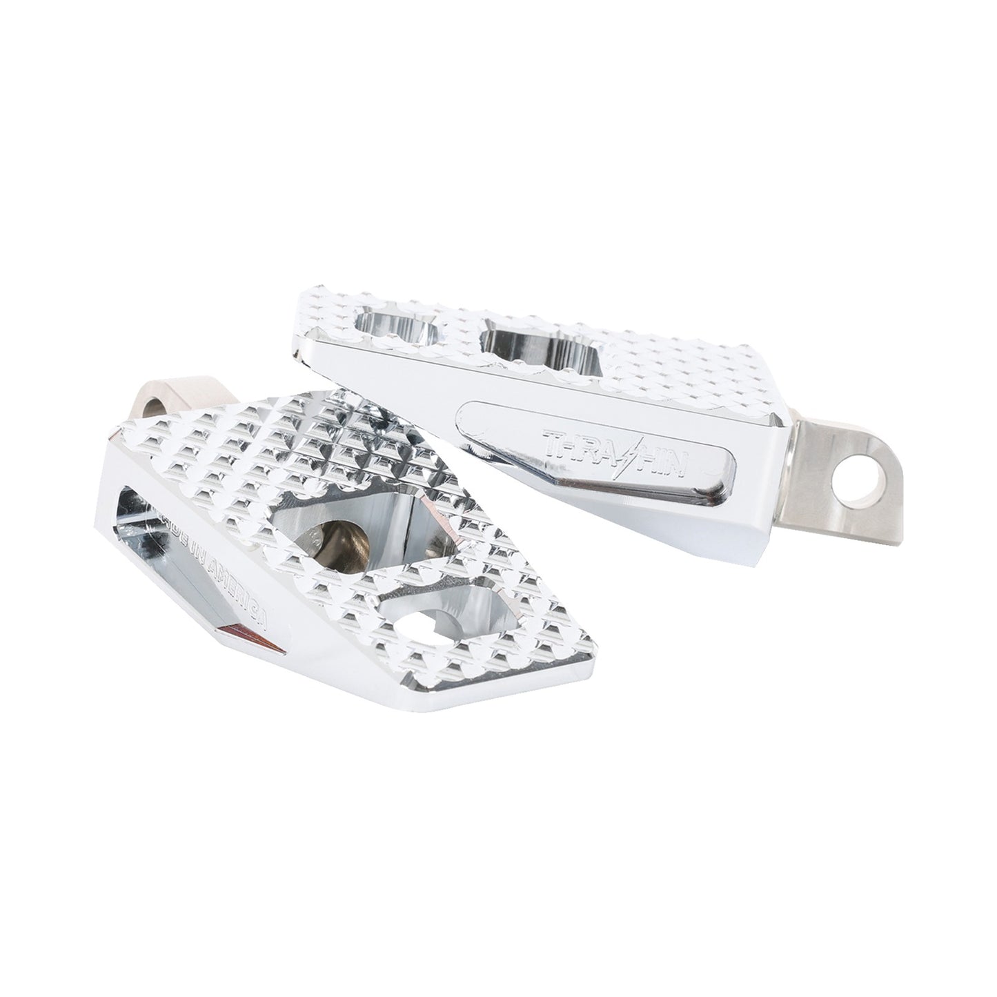 THRASHIN SUPPLY CO. - P-54 FOOT PEGS - REAR - CHROME