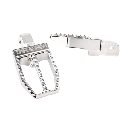 THRASHIN SUPPLY CO. - MILITANT FOOT PEGS - REAR - CHROME