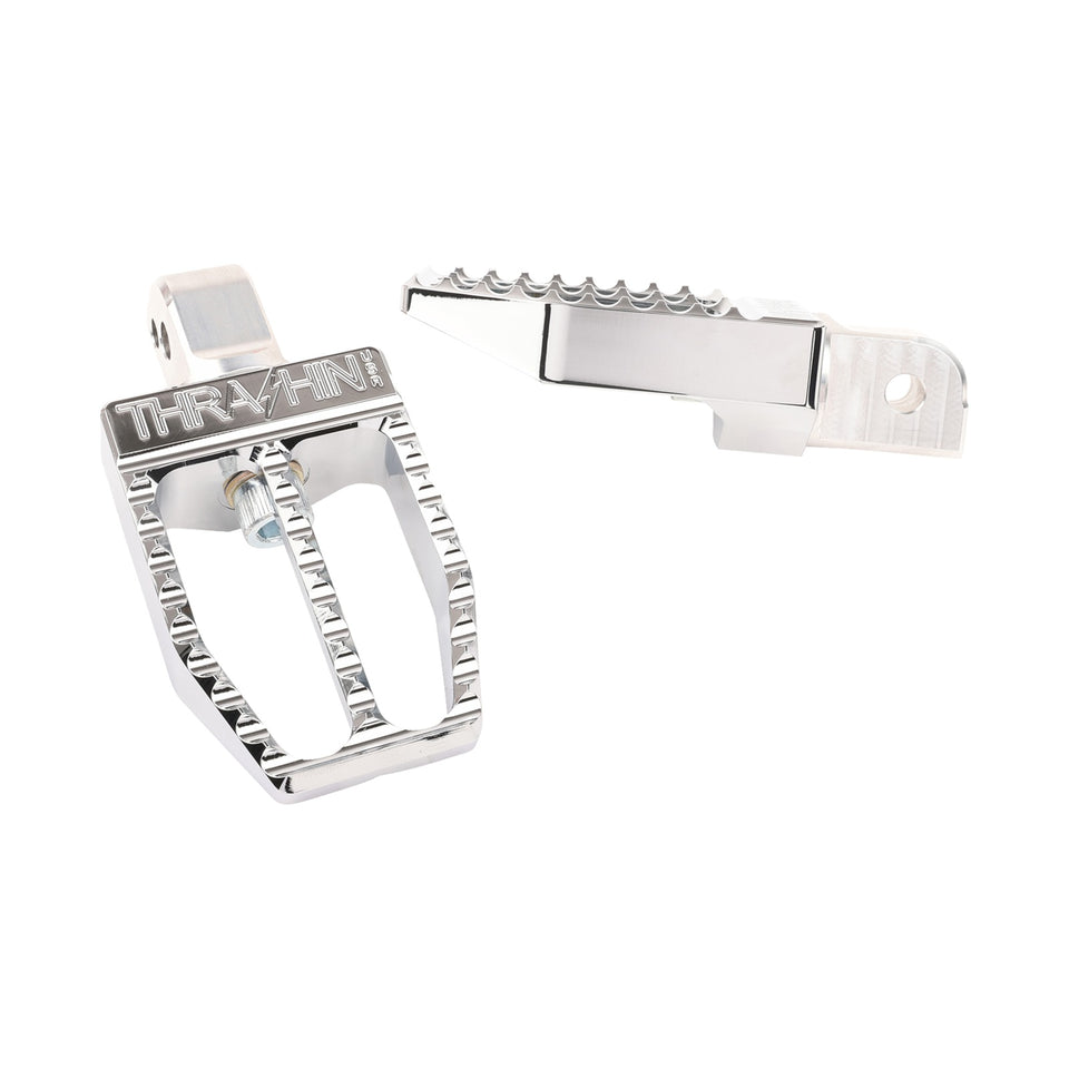 THRASHIN SUPPLY CO. - MILITANT FOOT PEGS - REAR - CHROME