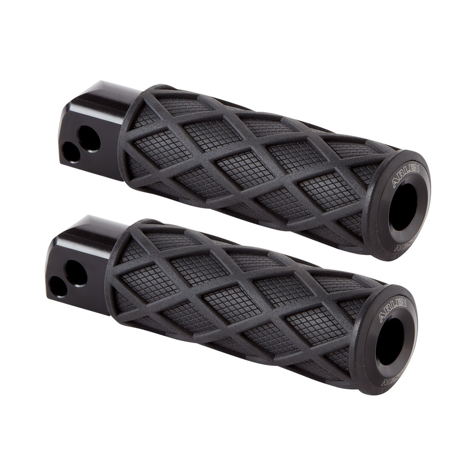 ARLEN NESS - DIAMOND FOOT PEGS - PASSENGER - BLACK