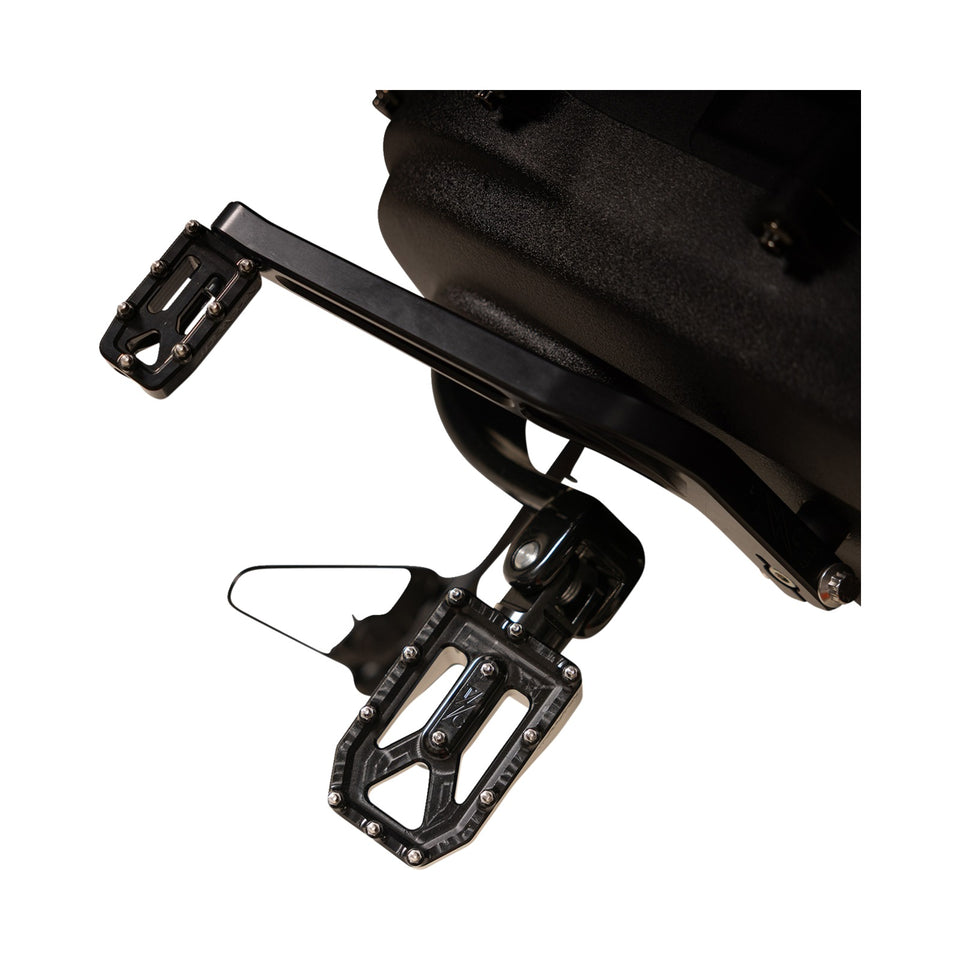 THRASHIN SUPPLY CO. - AGGRESSOR FOOT PEGS - REAR - BLACK - HD '72-'25