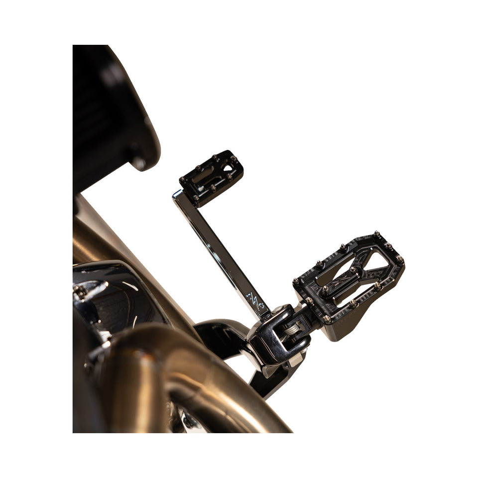 THRASHIN SUPPLY CO. - AGGRESSOR FOOT PEGS - REAR - BLACK - HD '72-'25