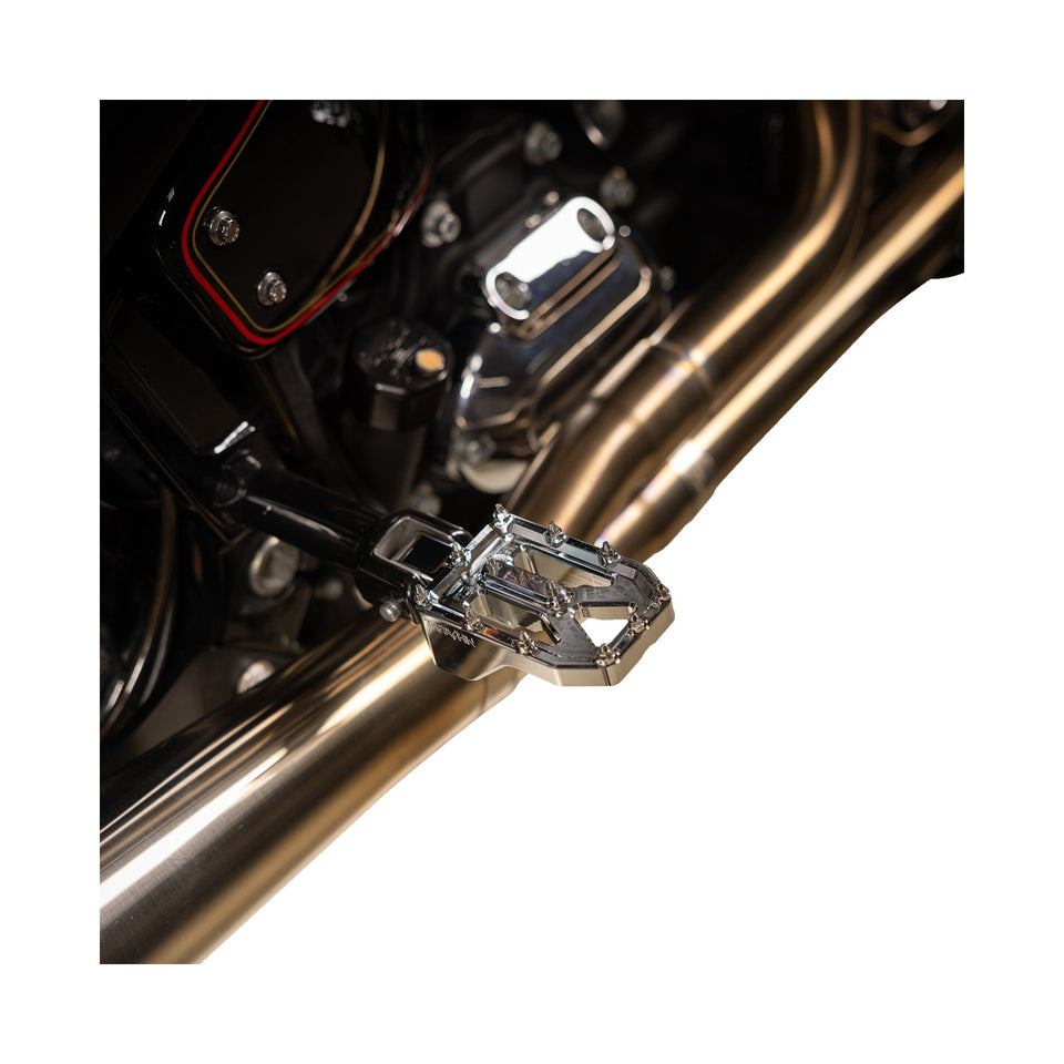 THRASHIN SUPPLY CO. - AGGRESSOR FOOT PEGS - REAR - CHROME - HD '72-'25