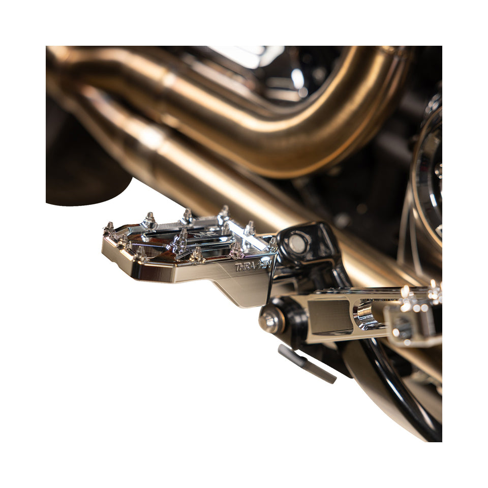 THRASHIN SUPPLY CO. - AGGRESSOR FOOT PEGS - REAR - CHROME - HD '72-'25