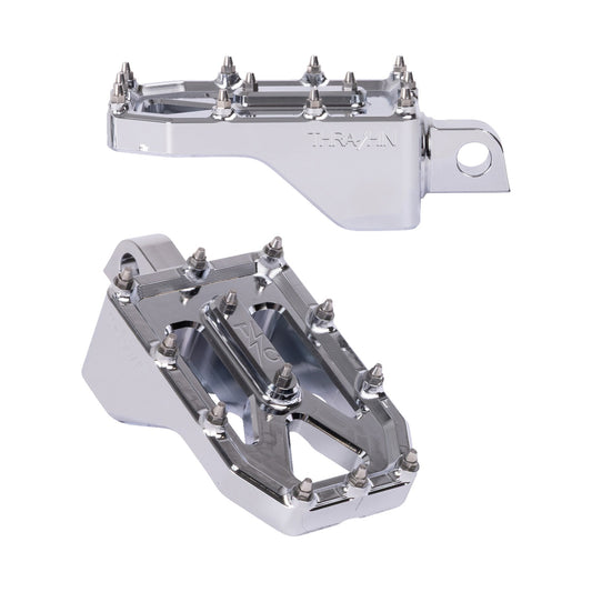 THRASHIN SUPPLY CO. - AGGRESSOR FOOT PEGS - REAR - CHROME - HD '72-'25