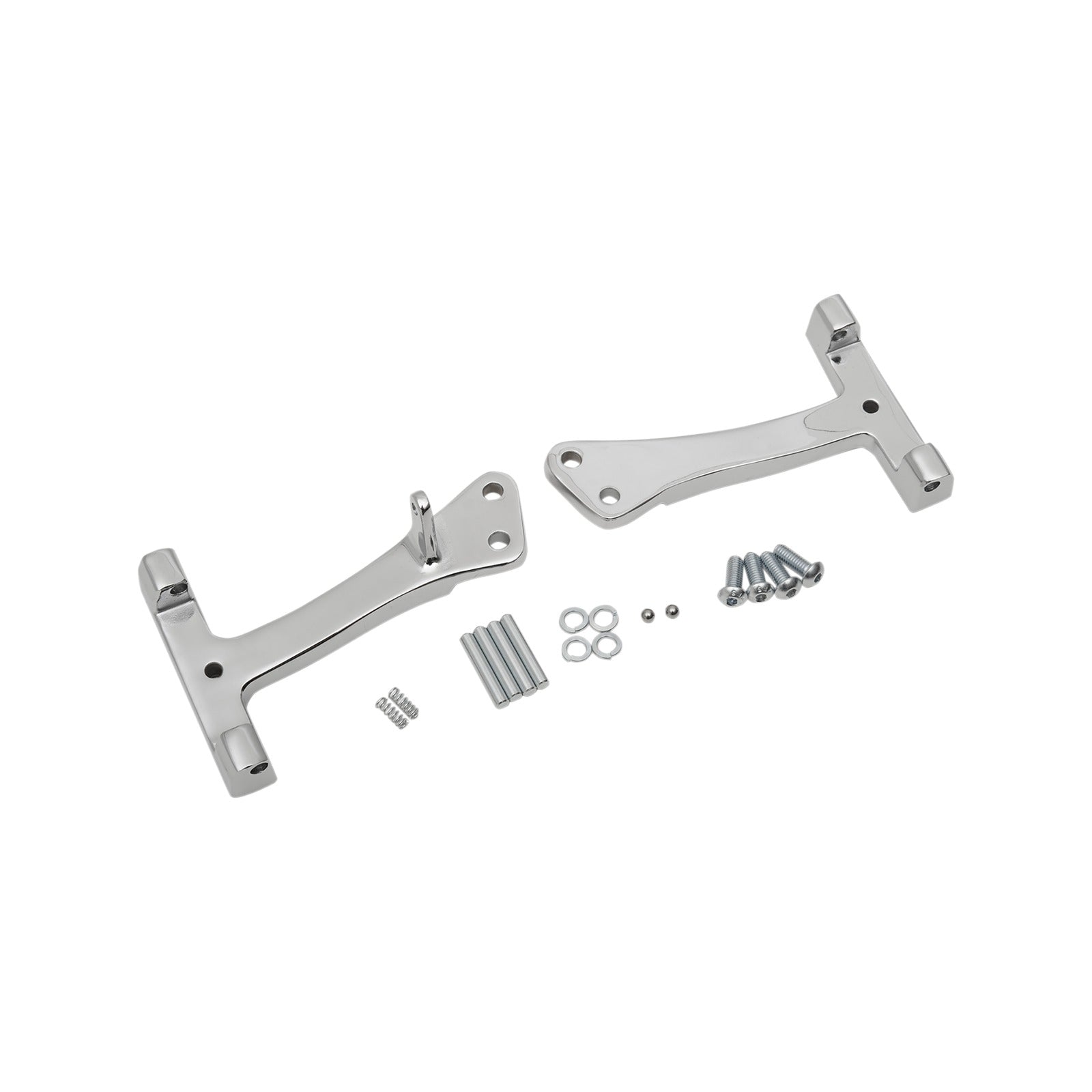 DRAG SPECIALTIES - PASSENGER FLOORBOARD MOUNT - CHROME - FXD/FLD