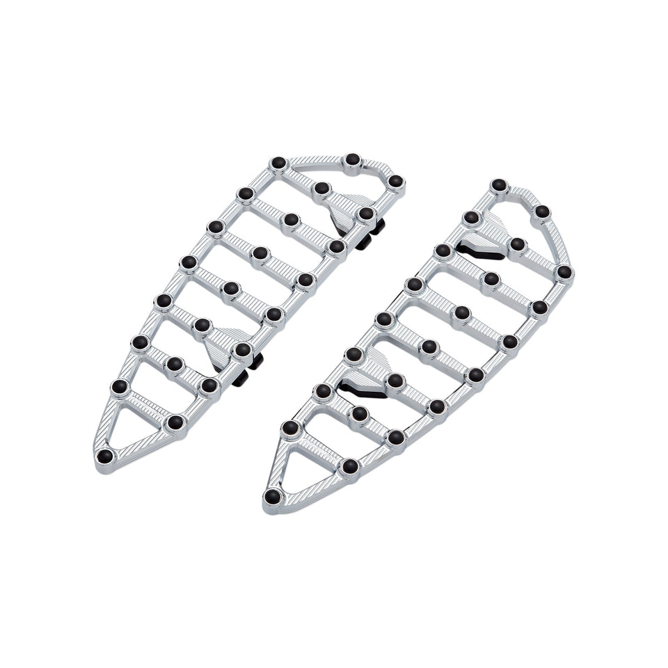 ARLEN NESS - MX DRIVER FLOORBOARDS - CHROME