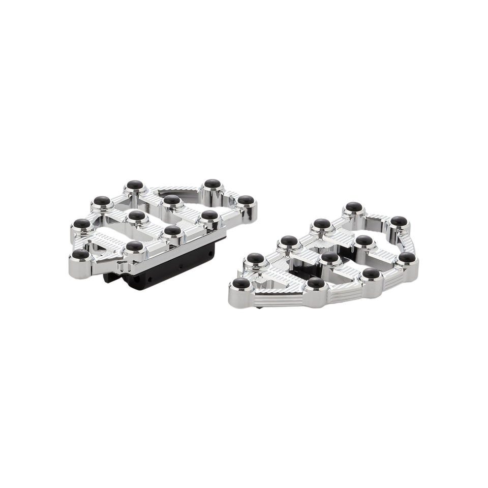 ARLEN NESS - MX PASSENGER FLOORBOARDS - CHROME